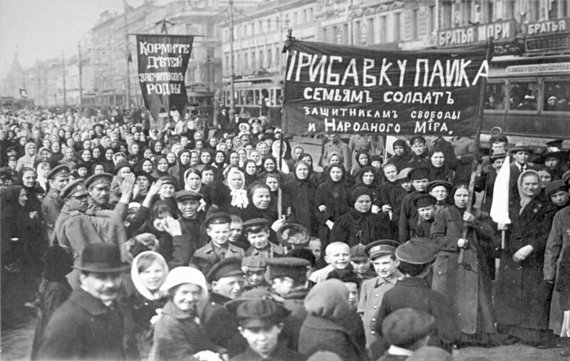 беспорядки в Петрограде 1917 год